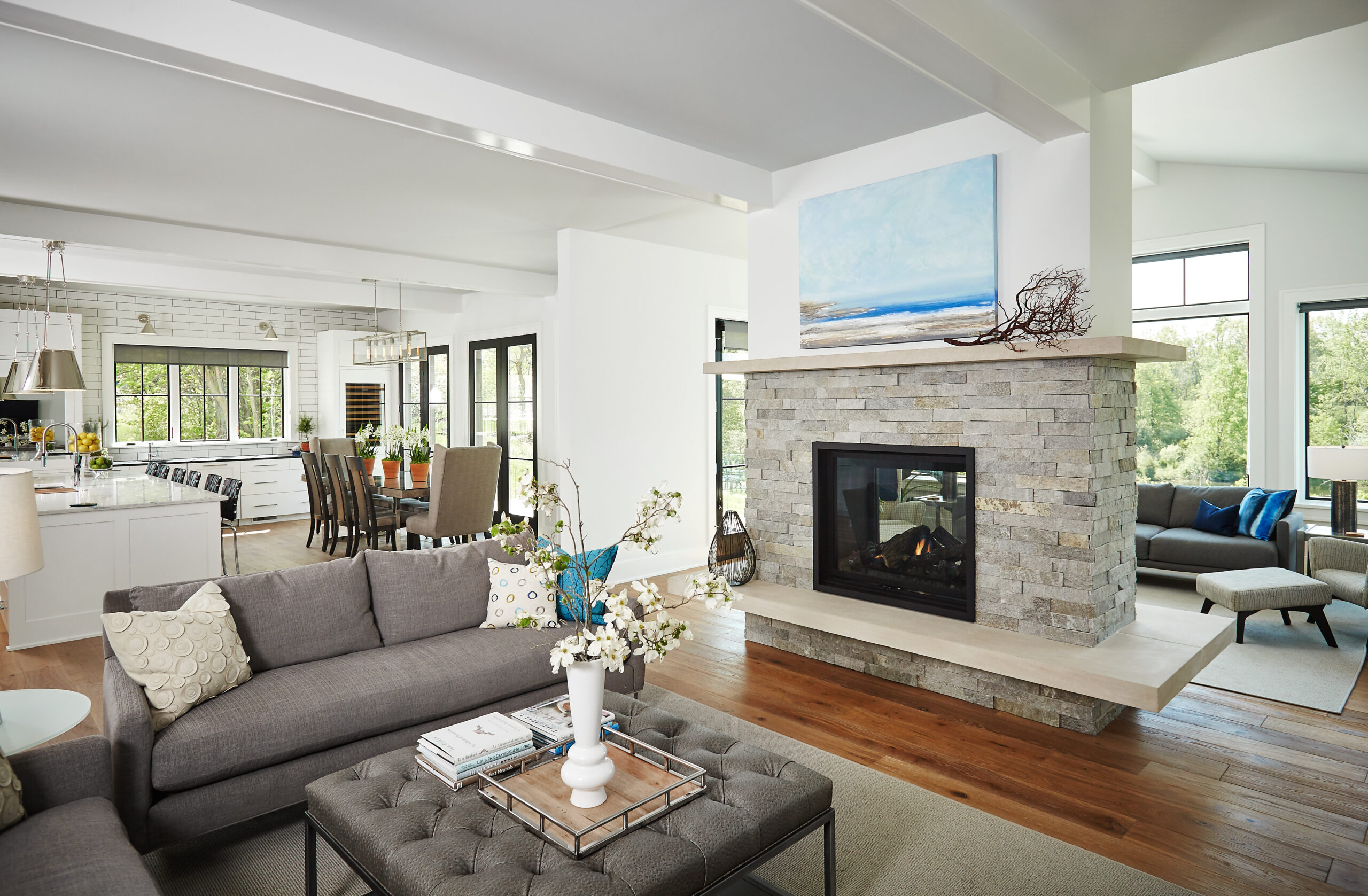 A closer look at Modern Apartment Interior Design With Farmhouse Look